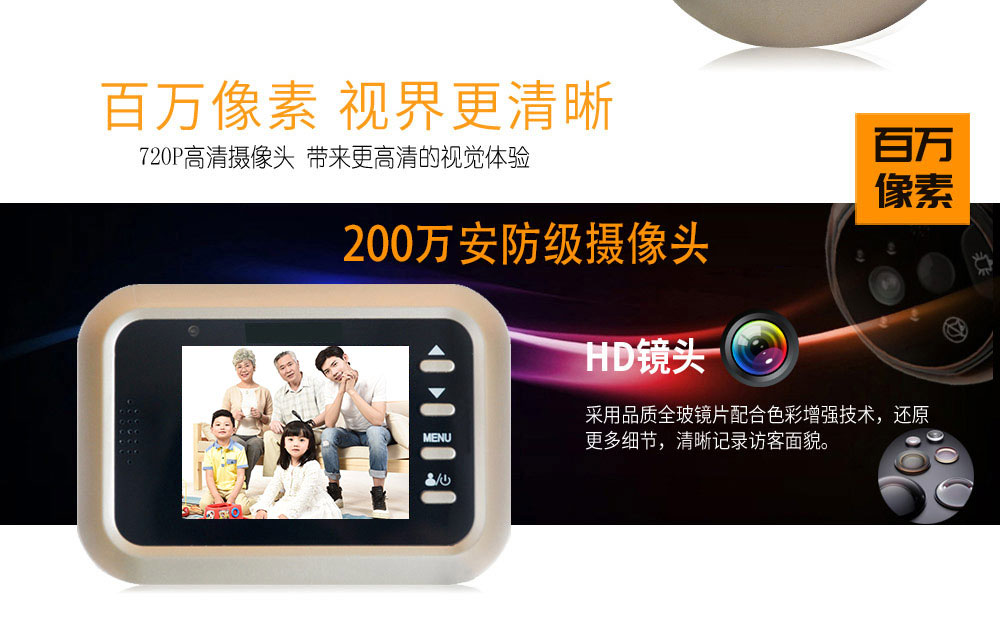 Q8移動偵測貓眼
